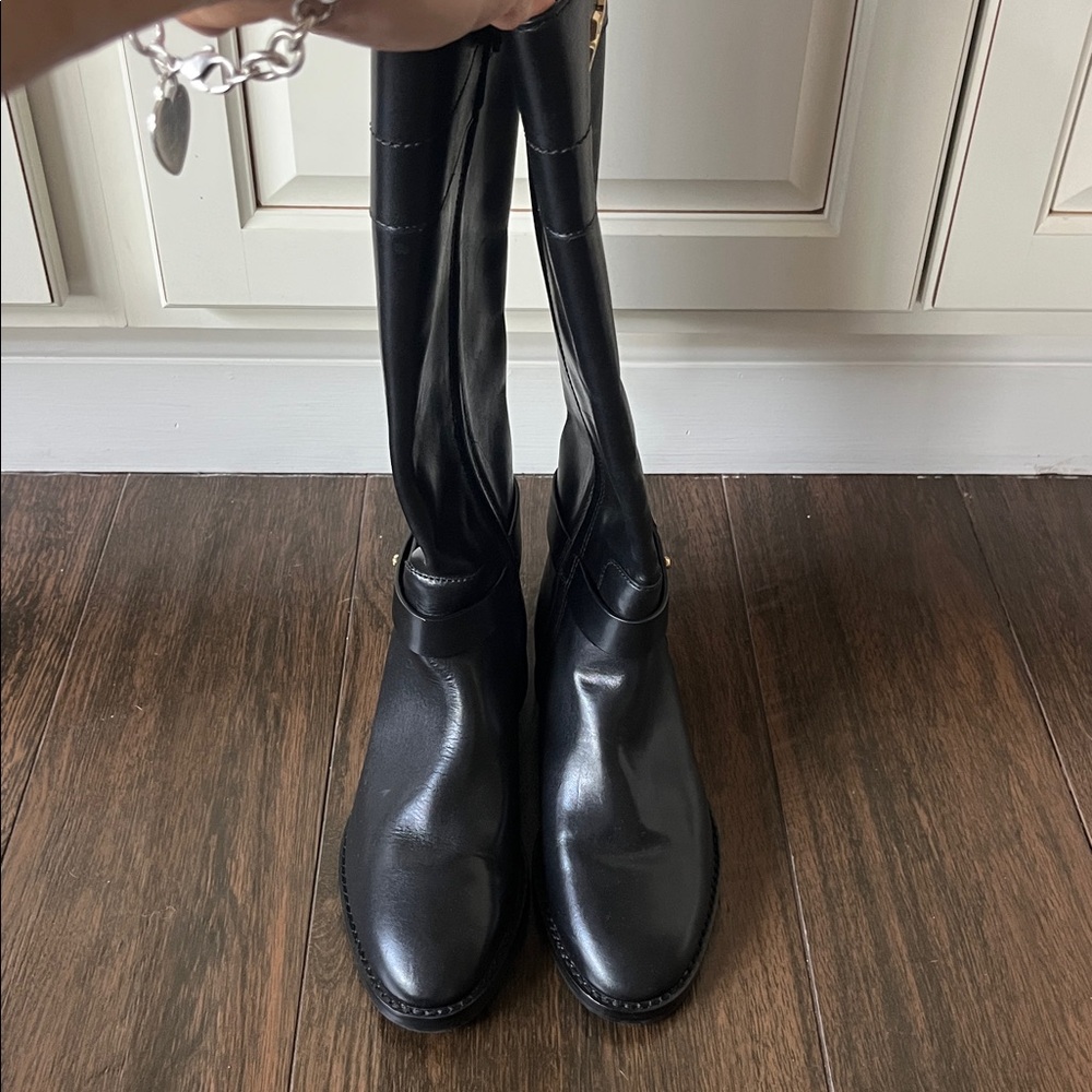 NWT Tory Burch Everly Riding Boots - Picture 4 of 6